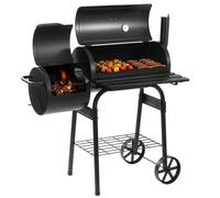 LEHMANN Barbecue a Carbonella e Affumicatore 2 in 1, BBQ Griglia di Cottura XXL,