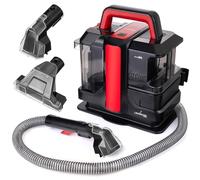 LEHMANN EasyWash Lavatappeti Portatile - Aspirapolvere Lava e Asciuga - Sistema a Doppio Serbatoio - Lava Tappezzeria, Tappeti, Moquette, Materassi e Pulisci Divani - Accessori Inclusi - 750 W