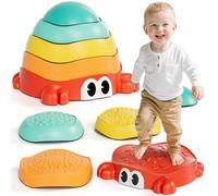 Lehoo Castle Pietre di Bilanciamento, Antiscivolo Stepping Stones per Bambini, Pietre Equilibrio, Balance Board, Giochi da Giardino per Bambini