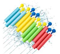 Lehoo Castle Pistola ad Acqua, Set da 12 Pistola ad Acqua in Schiuma per Bambini, Gioco d’Acqua per Piscina, Spiaggia e Giardino, Giocattolo Estivo