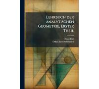 Lehrbuch der analytischen Geometrie, Erster Theil