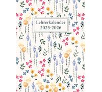 Lehrerkalender 2025 2026: Schulplaner für die Unterrichtsvorbereitung - idealer Planer für Lehrerinnen und Lehrer - DIN A4