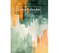 Lehrerkalender A4 2025 2026: Schulplaner für lehrerinnen und lehrer | Wöchentlich und monatlich | Von august 2025 bis juli 2026