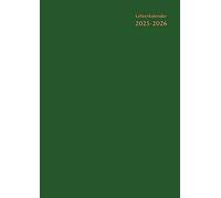 Lehrerkalender A4: Grün - 10 Stunden - 52 Wochen Tischkalender Schuljahr Ab August Bis Juli - Wochenplaner 1 Woche 2 Seiten - Mit Notenliste, ... - Für Erzieher: Männer und Frauen.