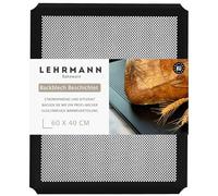LEHRMANN Teglia forata 60 x 40 cm con rivestimento antiaderente teglia da forno perforata teglia per baguette teglia per pizza Compatibile/sostitutivo per MIWE WIESHEU WACHTEL