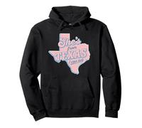 Lei è del Texas, Posso dirlo a Cowgirl Felpa con Cappuccio