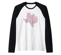 Lei è del Texas, Posso dirlo a Cowgirl Maglia con Maniche Raglan