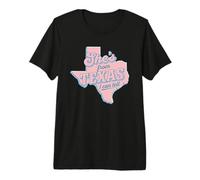 Lei è del Texas, Posso dirlo a Cowgirl Maglietta Premium