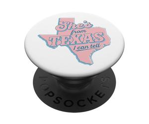 Lei è del Texas, posso dirlo a Cowgirl PopSockets PopGrip Adesivo