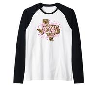 Lei è del Texas, Posso dirlo a Leopard Maglia con Maniche Raglan