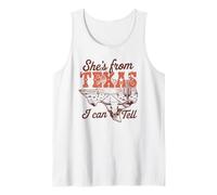 Lei è del Texas, Posso dirlo Canotta