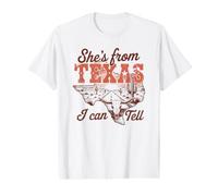 Lei è del Texas, Posso dirlo Maglietta con Stampa Grafica Economica