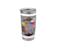 Lei è di Texas I can Tell Texas Pride Fun Design Bicchiere termico in acciaio inox doppia parete