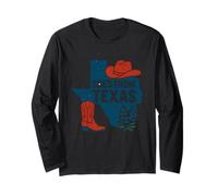 Lei è di Texas, Wildflower Bluebonnet Texas e Trending Maglia a Manica