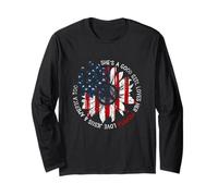 Lei è Una Brava Ragazza AMA la Sua Mamma Gesù & America Too Maglia a Manica
