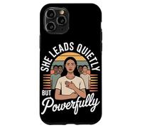 Lei non aspetta il suo turno, fa l'uguaglianza di una donna Custodia per iPhone 11 Pro