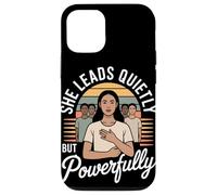 Lei non aspetta il suo turno, fa l'uguaglianza di una donna Custodia per iPhone 12/12 Pro
