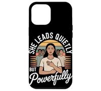 Lei non aspetta il suo turno, fa l'uguaglianza di una donna Custodia per iPhone 12 Pro Max