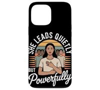 Lei non aspetta il suo turno, fa l'uguaglianza di una donna Custodia per iPhone 13 Pro Max