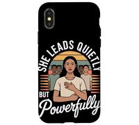 Lei non aspetta il suo turno, fa l'uguaglianza di una donna Custodia per iPhone X/XS