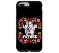 Lei ride senza paura del futuro Proverbi Custodia per iPhone 7 Plus/8 Plus