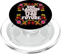 Lei ride senza paura del futuro Proverbi PopSockets PopGrip per MagSafe