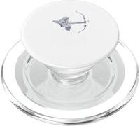 Lei spara come una ragazza arciere regina tiro con l'arco PopSockets PopGrip per MagSafe