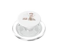 Lei sussurrò indietro Io sono la tempesta Donne nere Infermiera Melanin PopSockets PopGrip per MagSafe