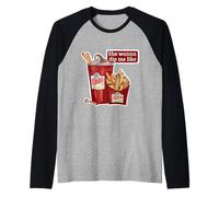 Lei Vuole immergermi Come.. Maglia con Maniche Raglan