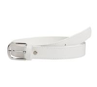Leiber Cintura in pelle 02/413/01 Bianco 100 cm