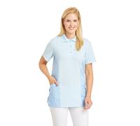 Leiber Giacca polo da donna 08/2546/05 Blu chiaro 3XL