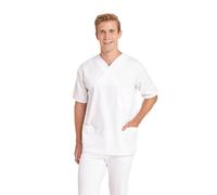 Leiber Giacca slip-on wit 1/2 manica 12/106/01 Bianco 5XL