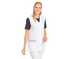 Leiber Gilet da donna senza maniche 09/515/01 Bianco XXL