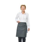 Leiber Grembiule con pettorina 11/2786/82 Grigio chiaro