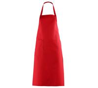 Leiber Grembiule con pettorina di circa 100 cm 11/529/02 Rosso