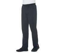 Leiber Pantaloni slip-on da uomo 12/7961/10 Nero 98