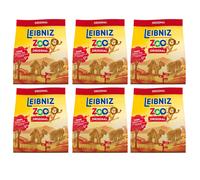 Leibniz Mini Biscotti Burro Freschi Zoo Originali 125G Confezione Da 6