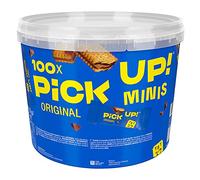 leibniz Pick Up. Minis Choco vorteils Box 1er Pack - Mini Burro di biscotti con cioccolato - di cioccolato Biscotti confezionati singolarmente - biscotti con scaglie di cioccolato Confezione Grande (1 X 1.06 kg)