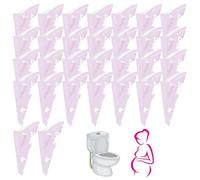 LEIBOCHAO 30 Pezzi Coni per Pipi Donna USA e Getta, Pee Imbuto, Orinatoio Portatile Imbuto, Cono Pipi USA e Getta, Imbuto Monouso Orinatoio Portatile, per Donne in Viaggio e Campeggio, Escursioni