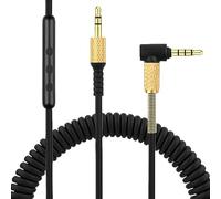 LEIBOCHAO Cavo Aux Audio, 3,5mm Jack Cavo Audio Stereo di Ricambio con Telecomando & Microfono, Compatibile con Cuffie Marshall Major 1/Major 2/Major 3/Marshall Monitor