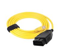 LEIBOCHAO OBD OBDII Rj45 ENET Cavo Ethernet per Codifica Interfaccia 2M Compatibile G F Series, OBD Ethernet, OBD2 Auto Diagnostica, Cavo Ethernet OBDII Serie F Cavo Schermato