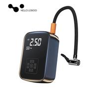 LEIBOO Pompa di gonfiaggio per pneumatici elettrica per compressore d'aria per auto senza fili per pneumatici AUTO per biciclette da moto con display digitale