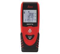 Leica DISTO D1 - semplice e intuitivo metro laser dotato di Bluetooth (associazione tramite app, utilizzabile negli ambienti interni con una portata di 40 m)