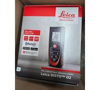 Leica Disto New D2 Laser Misuratore di distanza più piccolo 100 m Bluetooth /...