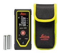 Leica DISTO X1 - Robusto metro laser (grado di protezione IP65) con NFC e Bluetooth (utilizzabile con l'app) e funzionamento semplice (utilizzo in ambienti interni con portata di 100 m)