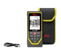 Leica DISTO X6 - Metro laser IP65 con camera digitale e Bluetooth, 250m | Camera digitale,Bluetooth, IP65 e portata fino a 250 m per misurazioni professionali in interni ed esterni con tecnologia P2P