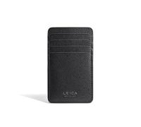 Leica Titolare di carta verticale nero Pelle