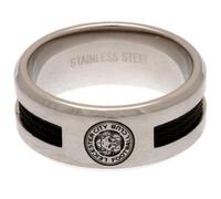 Leicester City FC - Anello con intarsio nero (TA1718)