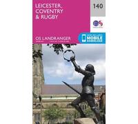 Leicester, Coventry & Rugby (Map) OS Landranger Map