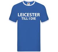 Leicester Fino Alla Morte - Ringer Uomo - FC City Vardy Giocatore Calcio LCFC